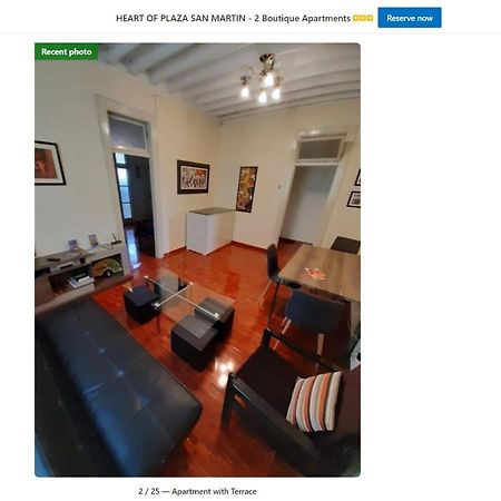 Heart Of Plaza San Martin - 2 Boutique Apartments Lima Eksteriør billede